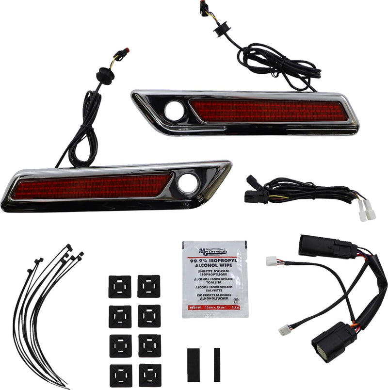 Saddlebag LED Latch Light Red For Harley Davidson FLH 1868 ABS 2021
