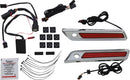 Saddlebag Latch Dual Color Accent Lights Chrome For Harley Davidson FLTRXS 1868 ABS 2019-2021