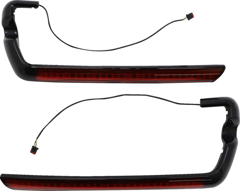 Lower Saddlebag Side Marker LED Lights Red For Harley Davidson FLH 1868 ABS 2021