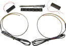 Dual Intensity Side Firing Auxiliary LED Strips Red - 63.5 CM