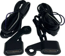 LED Handlebar Marker Lights Matt Black | Vendor No L22-0236DMBE