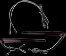 LED Saddlebag Lights Red For Harley Davidson FLSB 1750 ABS 2018-2021