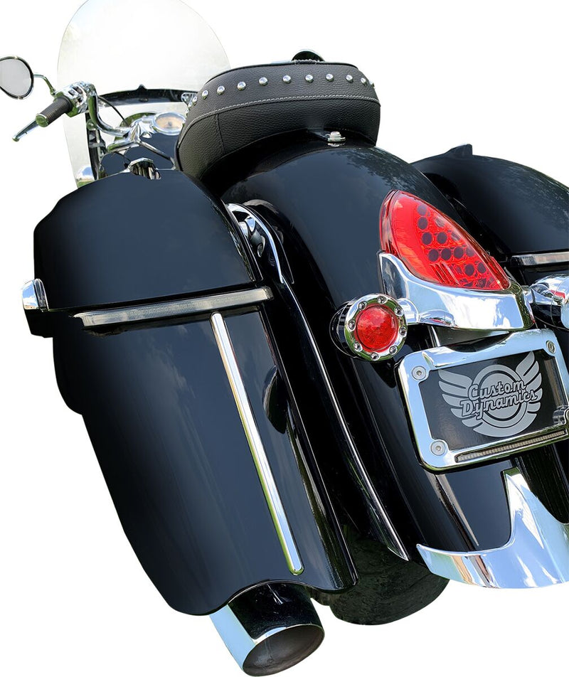 Low Profile Saddlebag Lights Red For Indian SPRINGFIELD 111 ABS 2016-2021