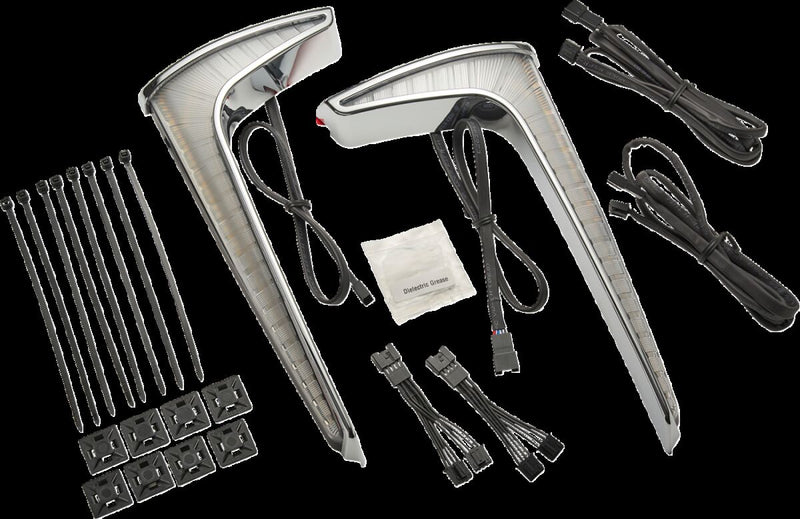 Fang Lower Fairing Lights For Indian CHALLENGER 108 ABS 2020-25