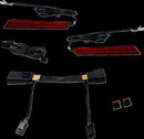 Dual Color LED Saddlebag Latch Lightz™ Amber / Red For Harley Davidson FLHX 1923 ABS 2024