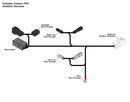 P&P Dialdim Wiring Adapter For Yamaha XTZ 690 2019-2022