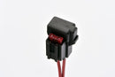 Mini Fuse Holder Set Black