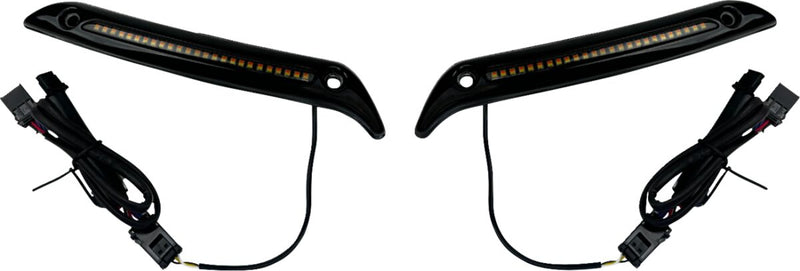 Low Rider ST LED Windshield Trim Gloss Black For Harley Davidson FXLRST 1923 ABS 2022-2025