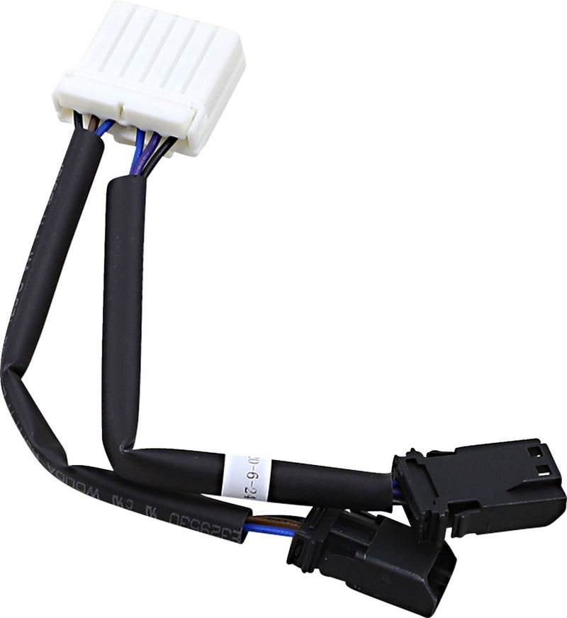 ProBeam® Dynamic Strips™ Adapter Black / White For Harley Davidson FLHR 1450 1999-2006