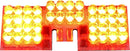 LED Fender Tip Board Red For Harley Davidson FLHR 1340 1996-1998