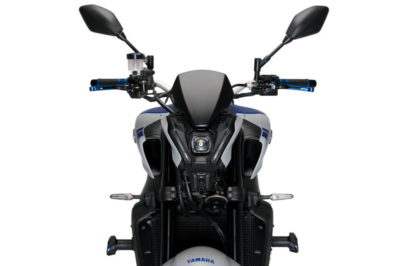 Sport Fly Screen For Matte Black For Yamaha MT-09 2021-2023