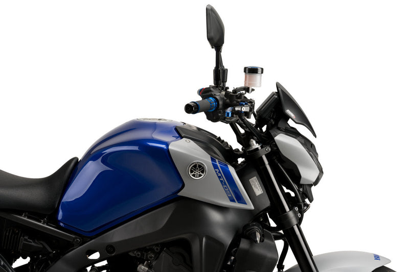 Sport Fly Screen For Matte Black For Yamaha MT-09 2021-2023