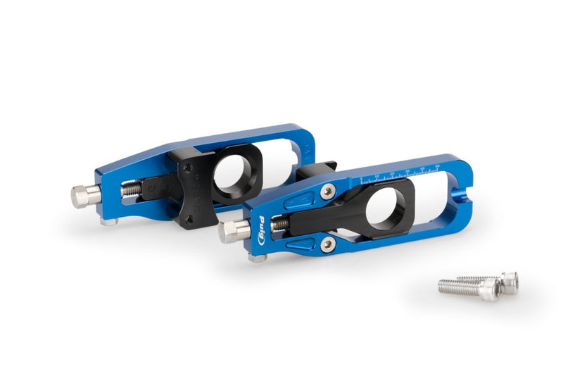 Aluminium Chain Tensioner Blue For Kawasaki ZX6-R 636 2013-2018