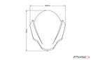 Racing Screen Dark Smoke For Aprilia Tuono 660 2021-Current