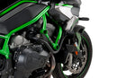 Side Downforce Spoilers Green For Kawasaki Z H2 2020-Current