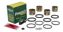 Caliper Repair Kit + Piston Front Black / Silver For Honda VFR 800 F ABS Interceptor 2014 - 30 / 32 MM