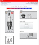 Champion Spark Plugs / Standard And Resistor Types For Aprilia AREA 51 50 1998-2002 - 21 MM