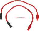 409 Pro Race Custom-Fit Spark Plug Wire Kit Red For Harley Davidson FLHR 1584 2007-2008 - 48.5 CM