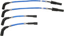 Braided Spark Plug Wire Blue For Harley Davidson FLDE 1750 ABS