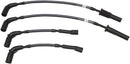 Braided Spark Plug Wire Black For Harley Davidson FLDE 1750 ABS