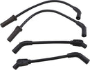 Pro Spark Plug Wires Black For Harley Davidson FLDE 1750 ABS 2018-2020