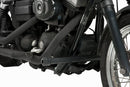 Opie Frame Sliders Black For Harley Davidson Dyna Low Rider FXDL 1993-2009