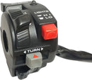 Universal Turn Signal Switch Black - 22 MM