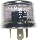 IC Type Flasher Relay Black