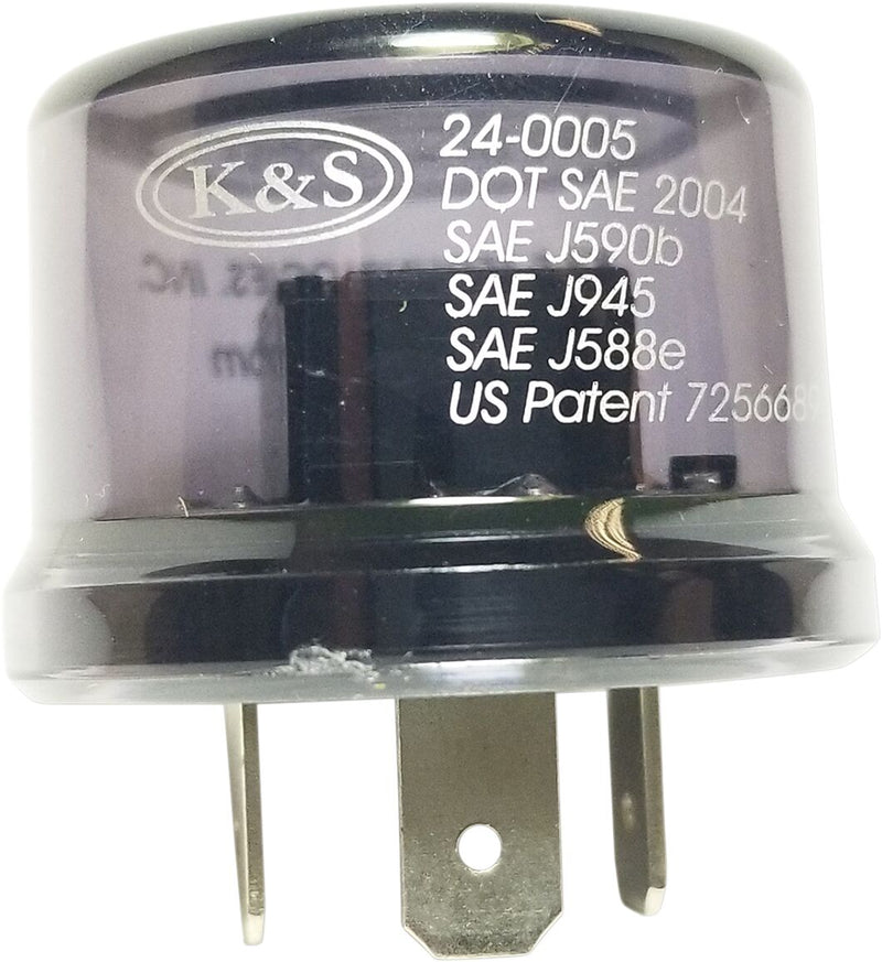 IC Type Flasher Relay Black