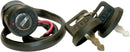 Lock and Key Set Black For Honda XR 50 R 2000-2003