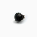Compact Push-Button Black - 12 MM