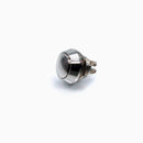 Compact Push-Button Silver - 12 MM