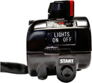 Vintage Style Handlebar Switch Black / Matte / Red