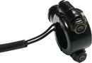 Momentary Switch For 7/8” handlebar Black - 35 MM