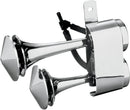 Dual Air Horn Chrome For Harley Davidson FLD 1690 2012-2013