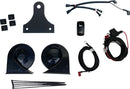 Electromagnetic Dual Horn Kit Black