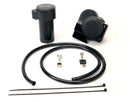 SoundBomb Split Dual-Tone Air Horn Black - 12 V