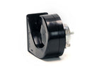 Mini Electromagnetic Low Tone Horn Black - 12 V