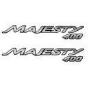 3D Motorcycle Stickers - Lettering For Yamaha Majesty