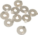 Starter Shaft Lock Washers Silver For Harley Davidson FLHS 1340 1989-1990