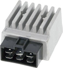 Rectifier / Regulator Black / Silver For Aprilia RS 50