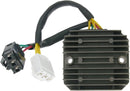 Rectifier / Regulator Black / Silver For Honda PS 125 I
