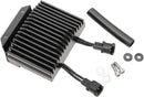 Standard Rectifying Regulator with Low-Mount Oil Cooler Black For Harley Davidson FLHR 1450 1999-2006 - 12 V