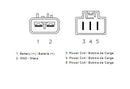 Regulator Black / Silver For Suzuki AN 650 2003-2009 - 50 A