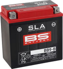 SLA Factory- Activated AGM Maintenance-Free Battery Black For Aprilia AF1 125 1988-1994 - 75 MM