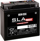 SLA MAX Factory- Activated AGM Maintenance-Free Battery Black For BMW K 1100 LT 1990-1998 - 171 MM