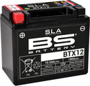SLA Factory- Activated AGM Maintenance-Free Battery Black For Aprilia ATLANTIC 300 I.E. 2013 - 87 MM