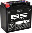 SLA Factory- Activated AGM Maintenance-Free Battery Black For Aprilia CAPONORD 1200 ABS 2013-2016 - 87 MM