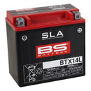 SLA Factory-Activated AGM Maintenance-Free Batteries Black For Buell 1125 CR 2008-2009 - 150 MM