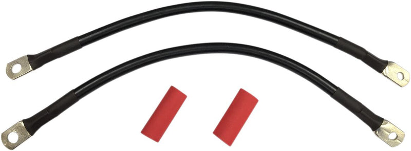 Battery Cable Set Black | Vendor No E25-0091B-D2